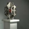 No 2 from 'Deep Breathing' series, 2015, Steel, 40.40.65 cm