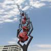 Memorial for a Pigeon, 2014, Steel, 760.470.180 cm