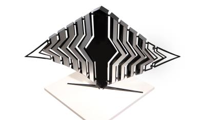 With the wing of delight, 2009, Steel & Aluminium, 620.520.300cm