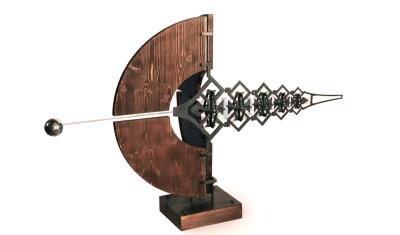 No.9 from Flight series,2019, Iron, Wood & Aluminum 120.40.75 cm